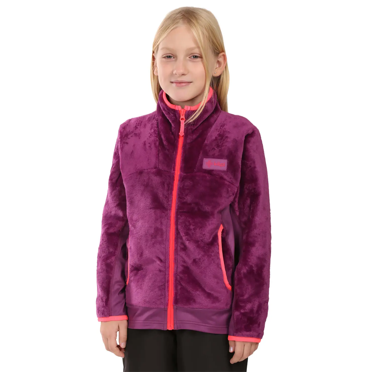Fleece met volledige rits voor meisjes Kilpi Skathi