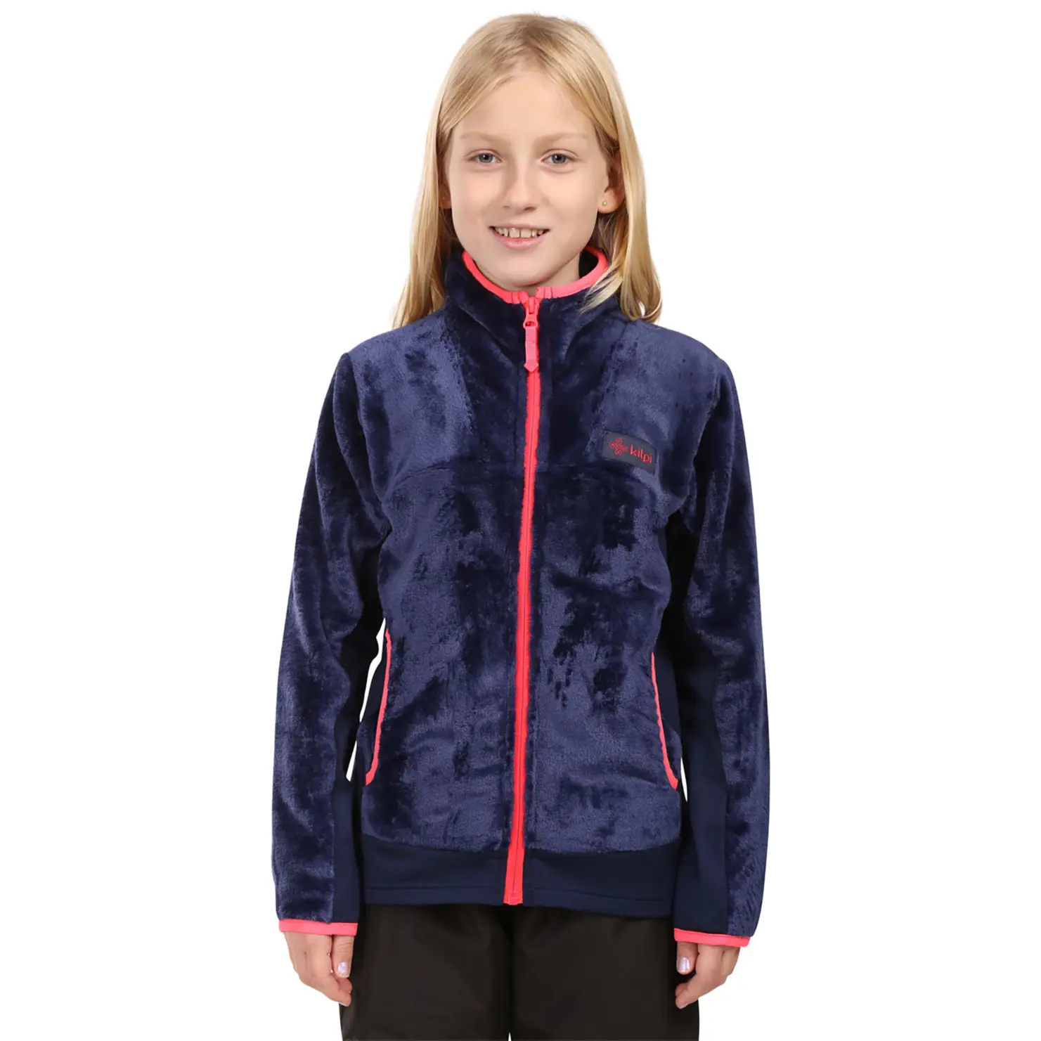 Fleece met volledige rits voor meisjes Kilpi Skathi