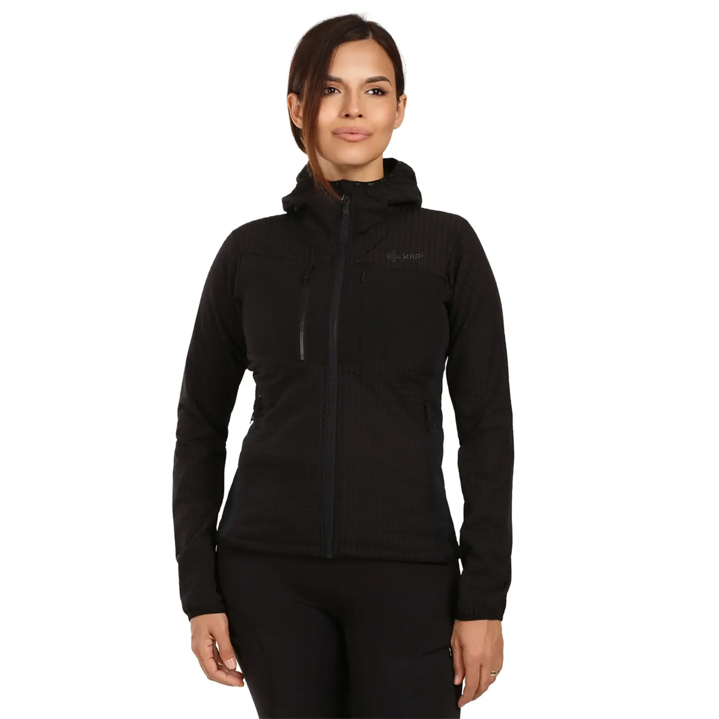 Dames fleece met capuchon Kilpi Frensis