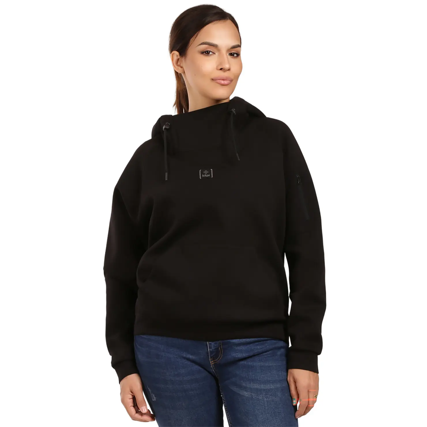 Dames fleece met capuchon Kilpi Hoodix