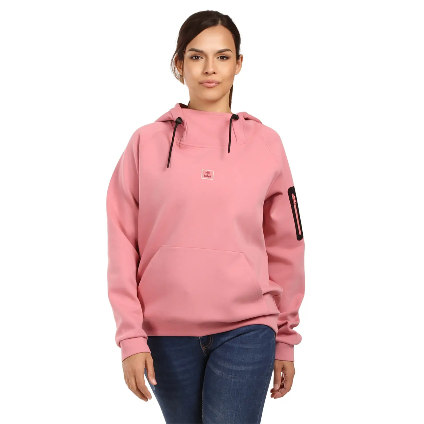 Dames fleece met capuchon Kilpi Hoodix