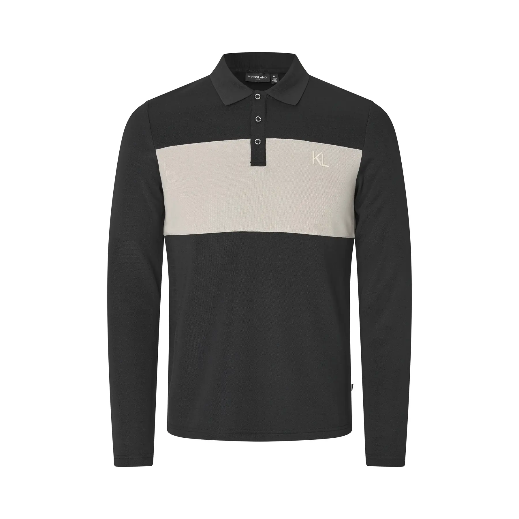 Long-sleeved riding polo shirt Kingsland Axel