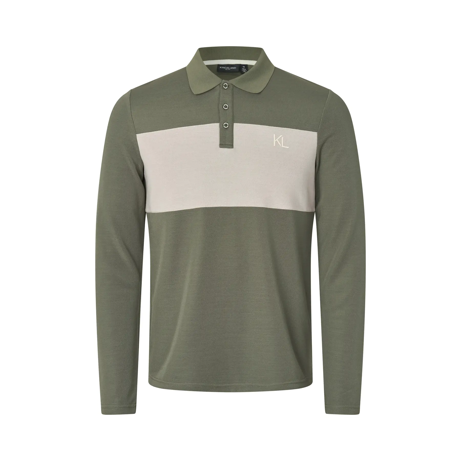 Long-sleeved riding polo shirt Kingsland Axel