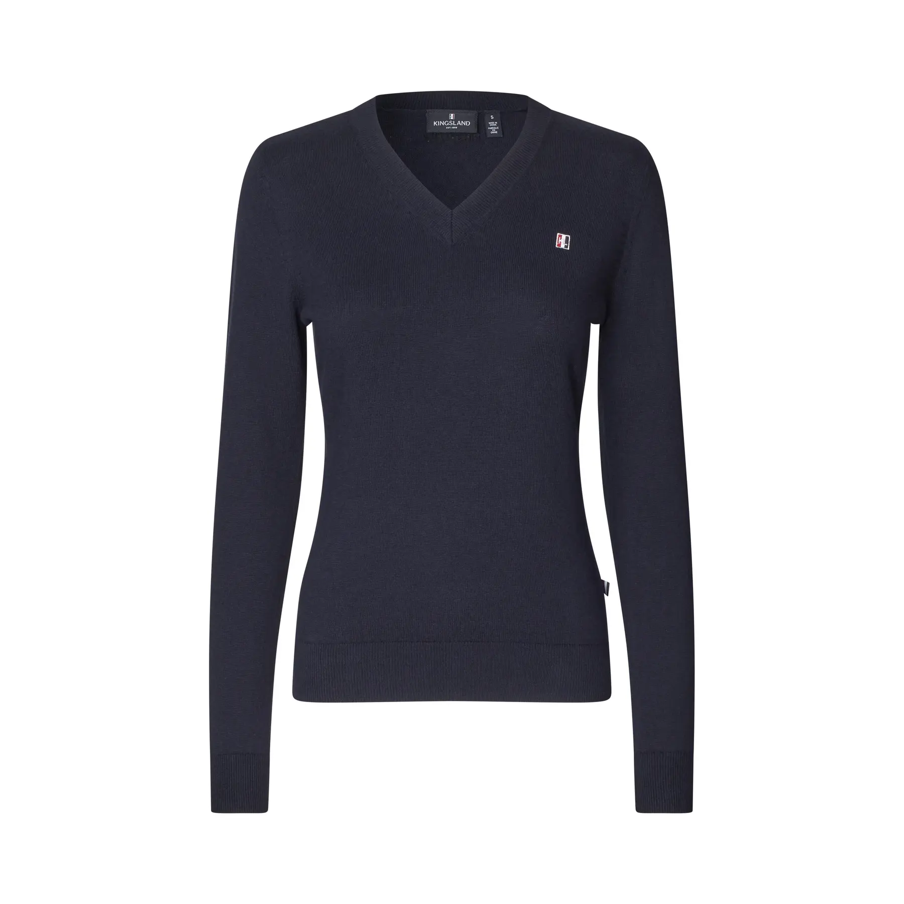 Damen V-Ausschnitt Pulli Kingsland Classic