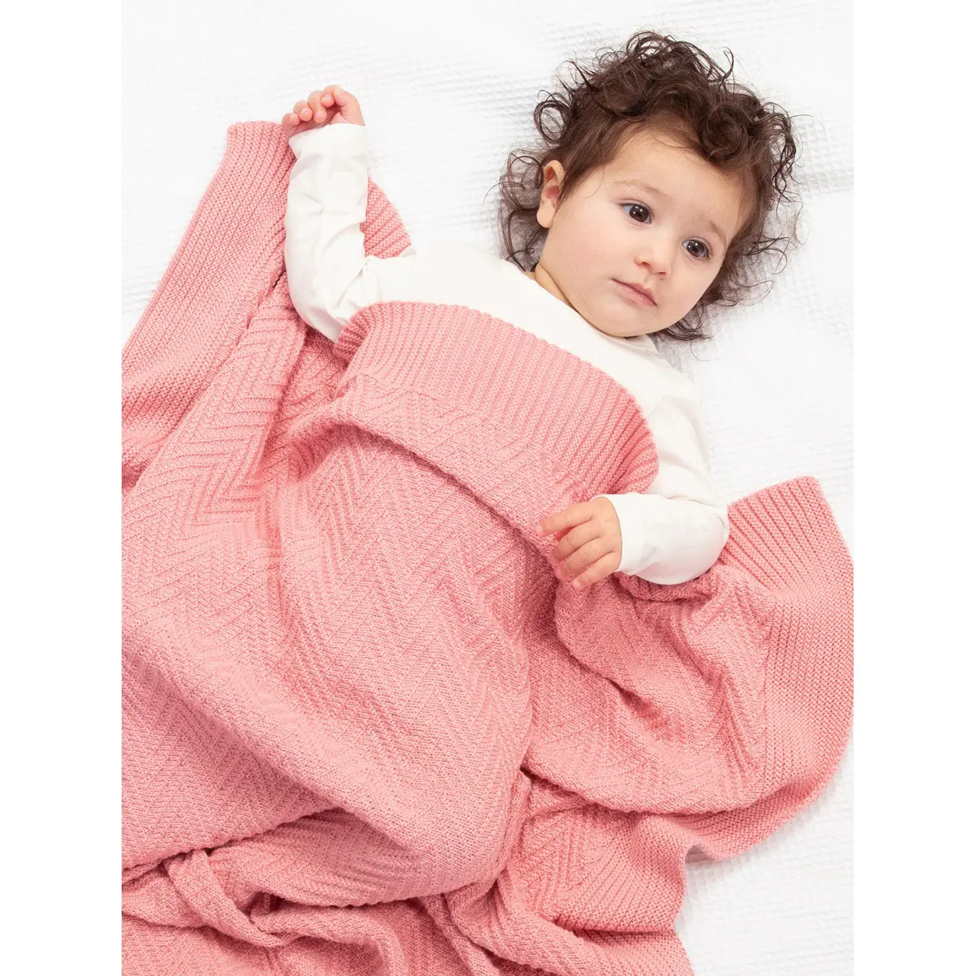 Coperta per bambini Kite Heirloom Knit Blanket
