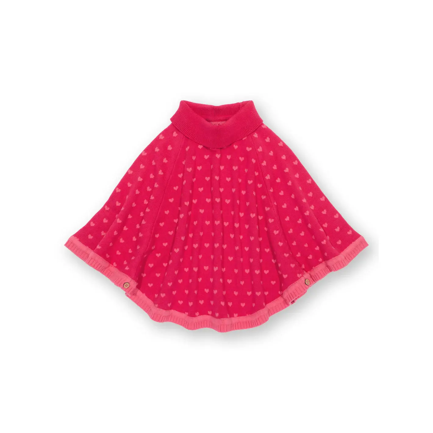 Poncho bébé fille Kite Rosey heart