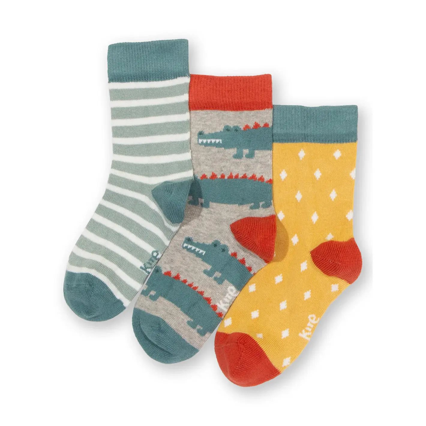 Chaussettes bébé Kite Captain Croc (x3)