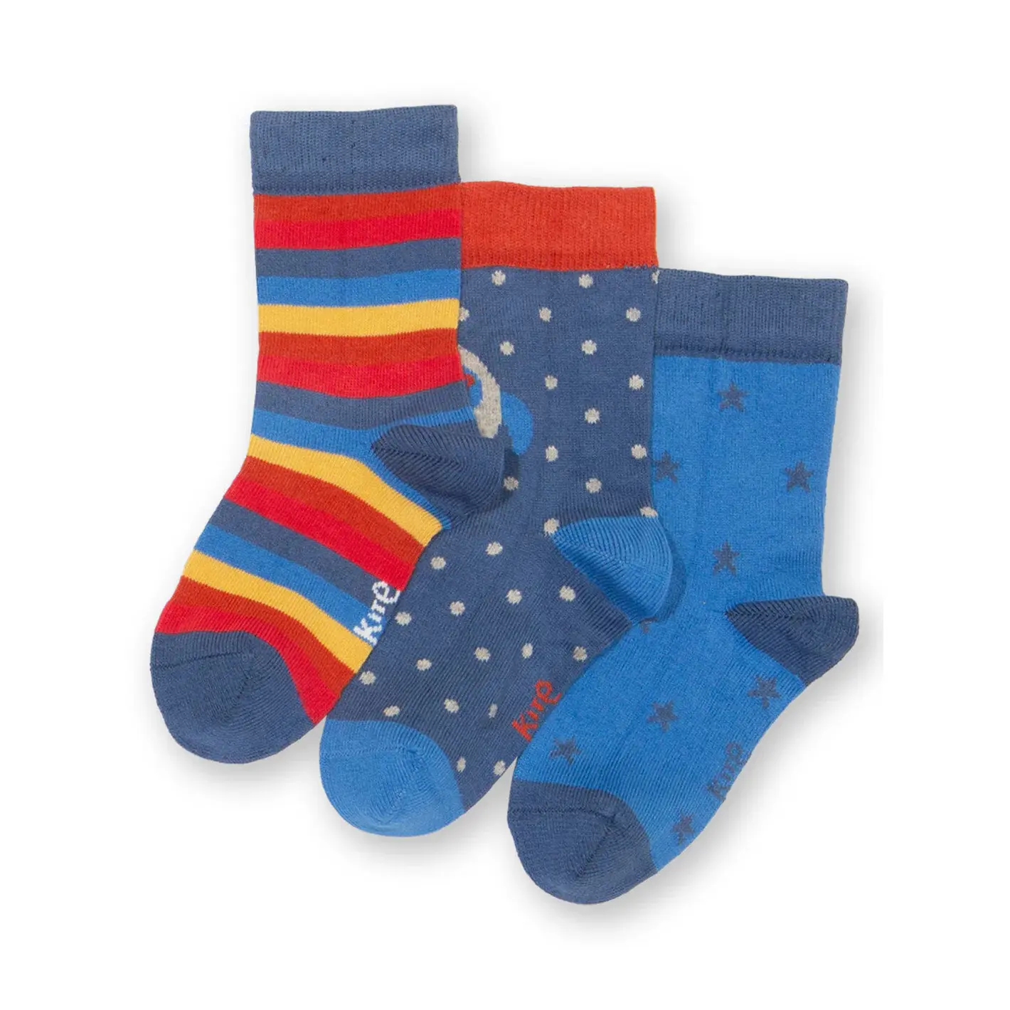 Chaussettes bébé Kite Space Pup (x3) Chaussettes bébé Kite Space Pup (x3)