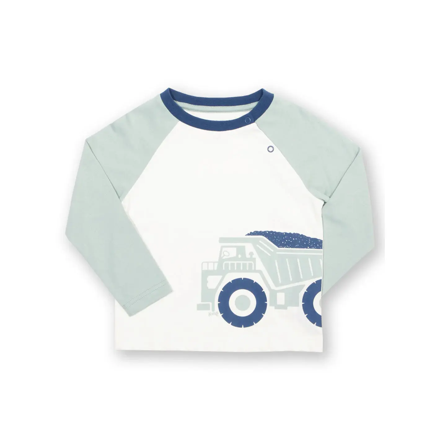 Langarmshirt für Babys Kite Dumper Truck