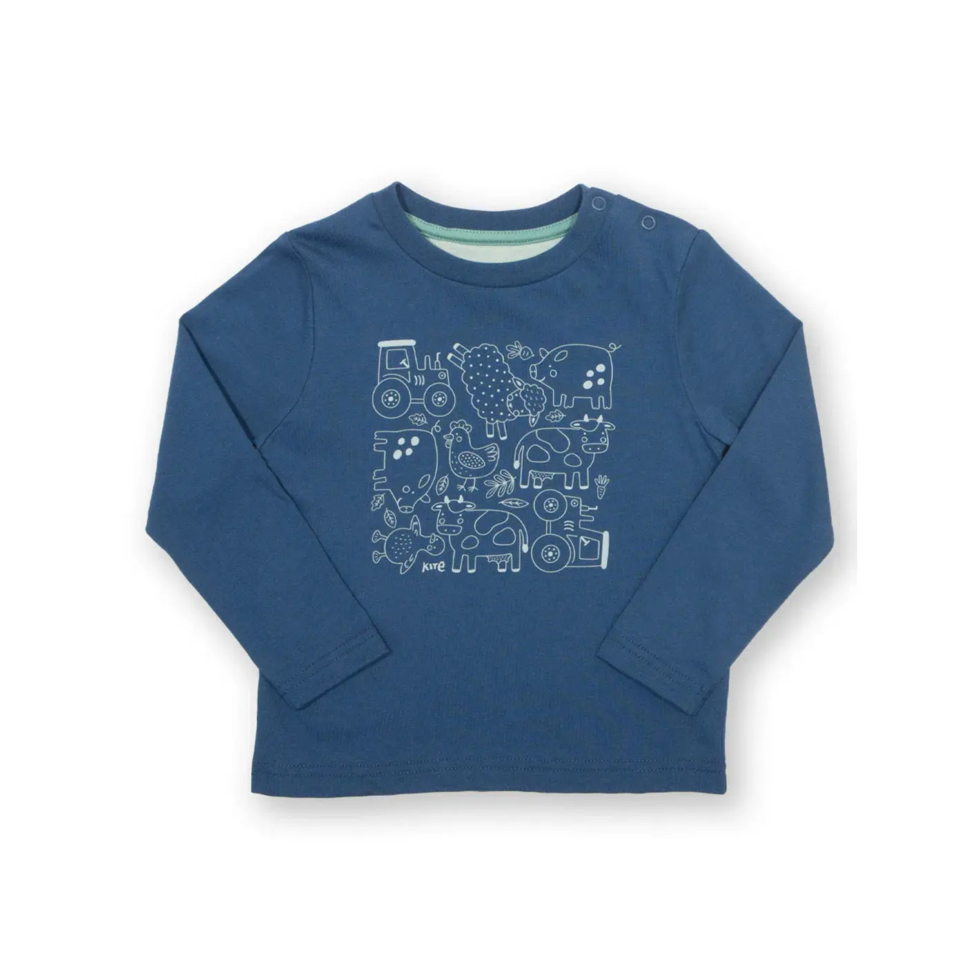 T-shirt manches longues bébé Kite Farmtime