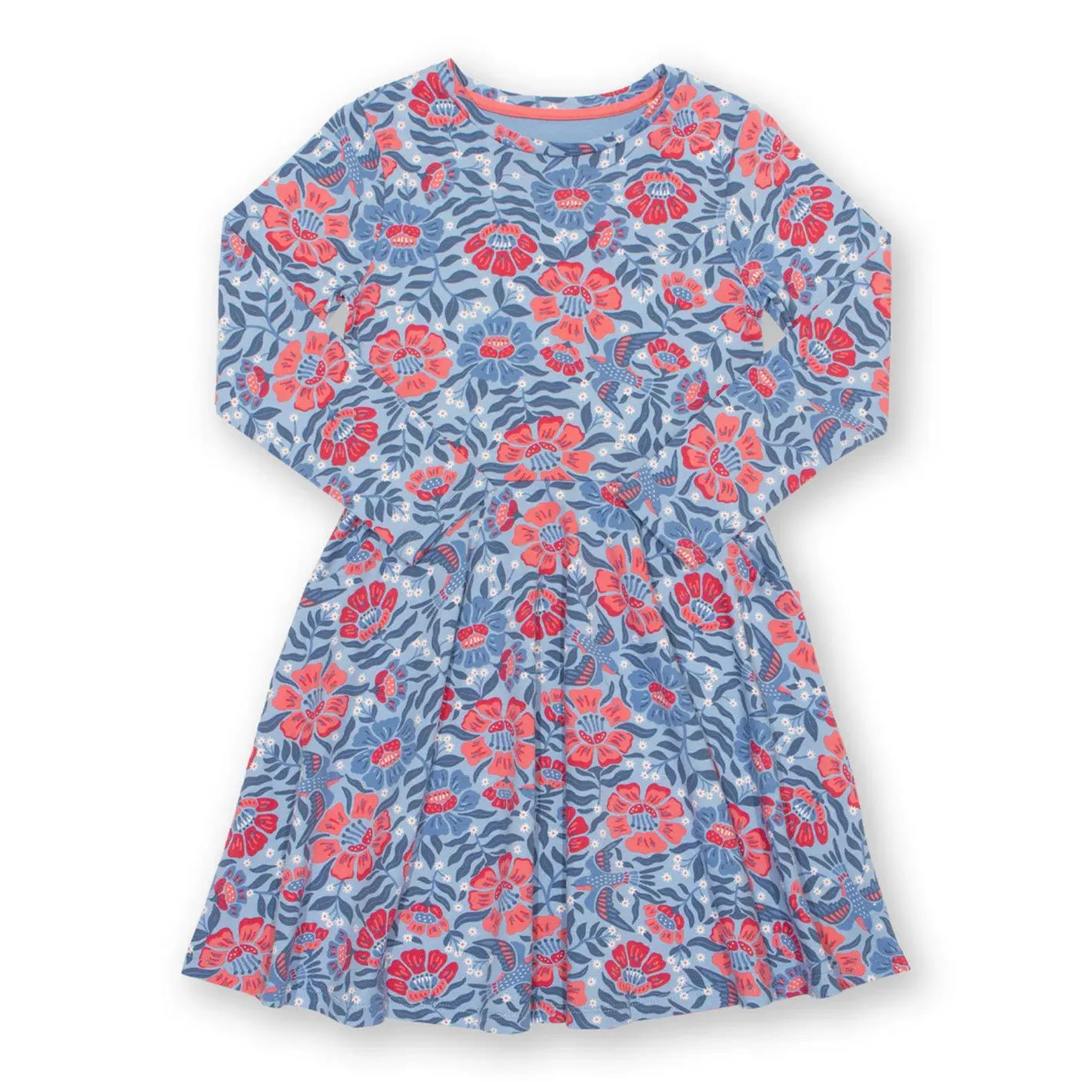 Robe patineuse manches longues fille Kite Thumbelina