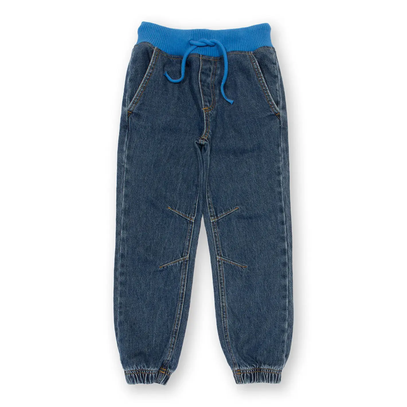 Kite Men's Navy Boy's Denim Joggers In | Size: 9-12 M - Image 2
