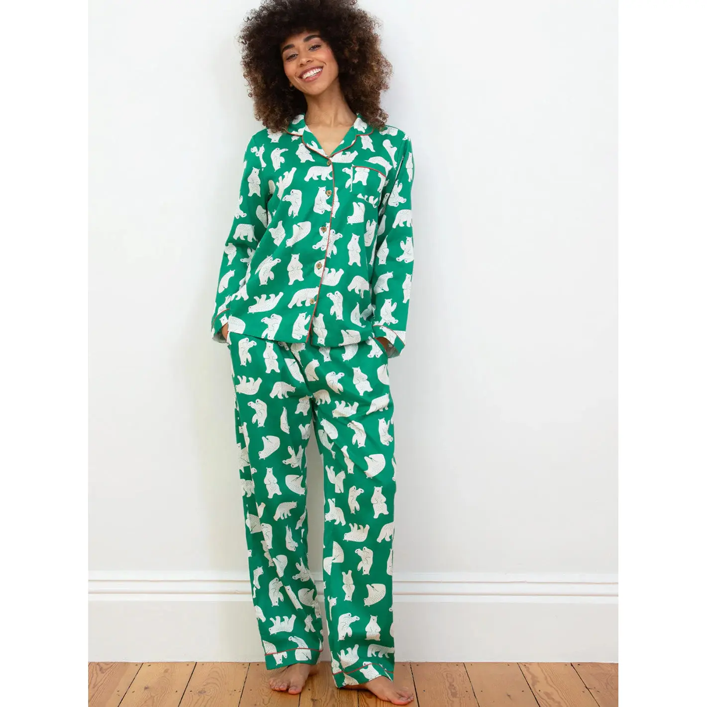 Pyjama Damen Kite Haven Cosy Twill