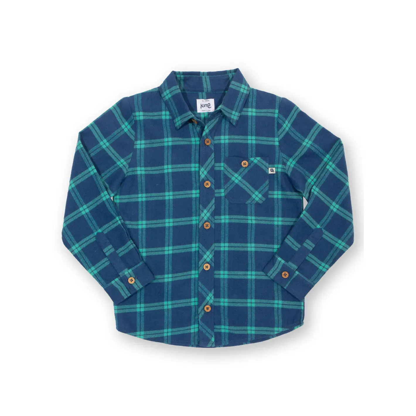 Chemise manches longues bébé garçon Kite Check