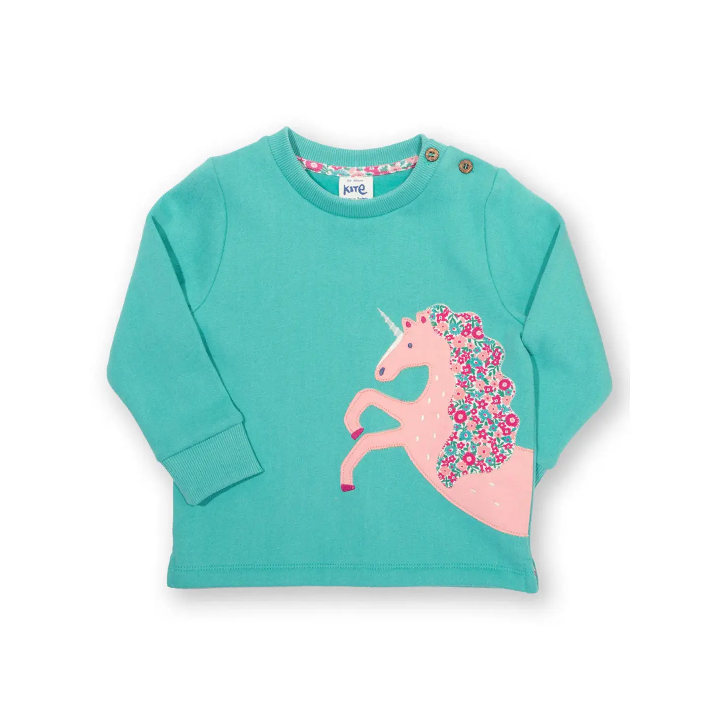Sweatshirt bébé fille Kite Merhorse