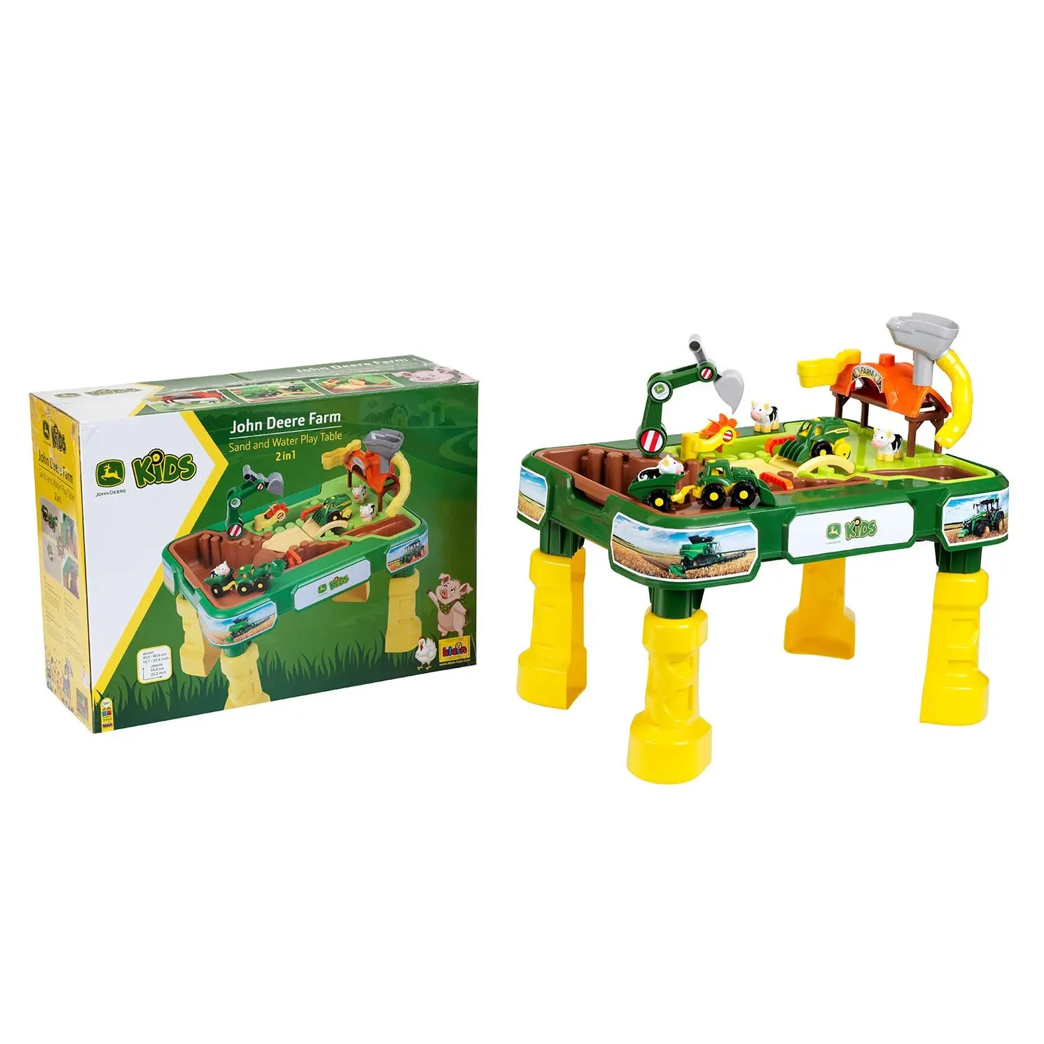 Jeux de construction - Table de jeu de sable et d'eau Klein John Deere Jeux de construction - Table de jeu de sable et d'eau Klein John Deere