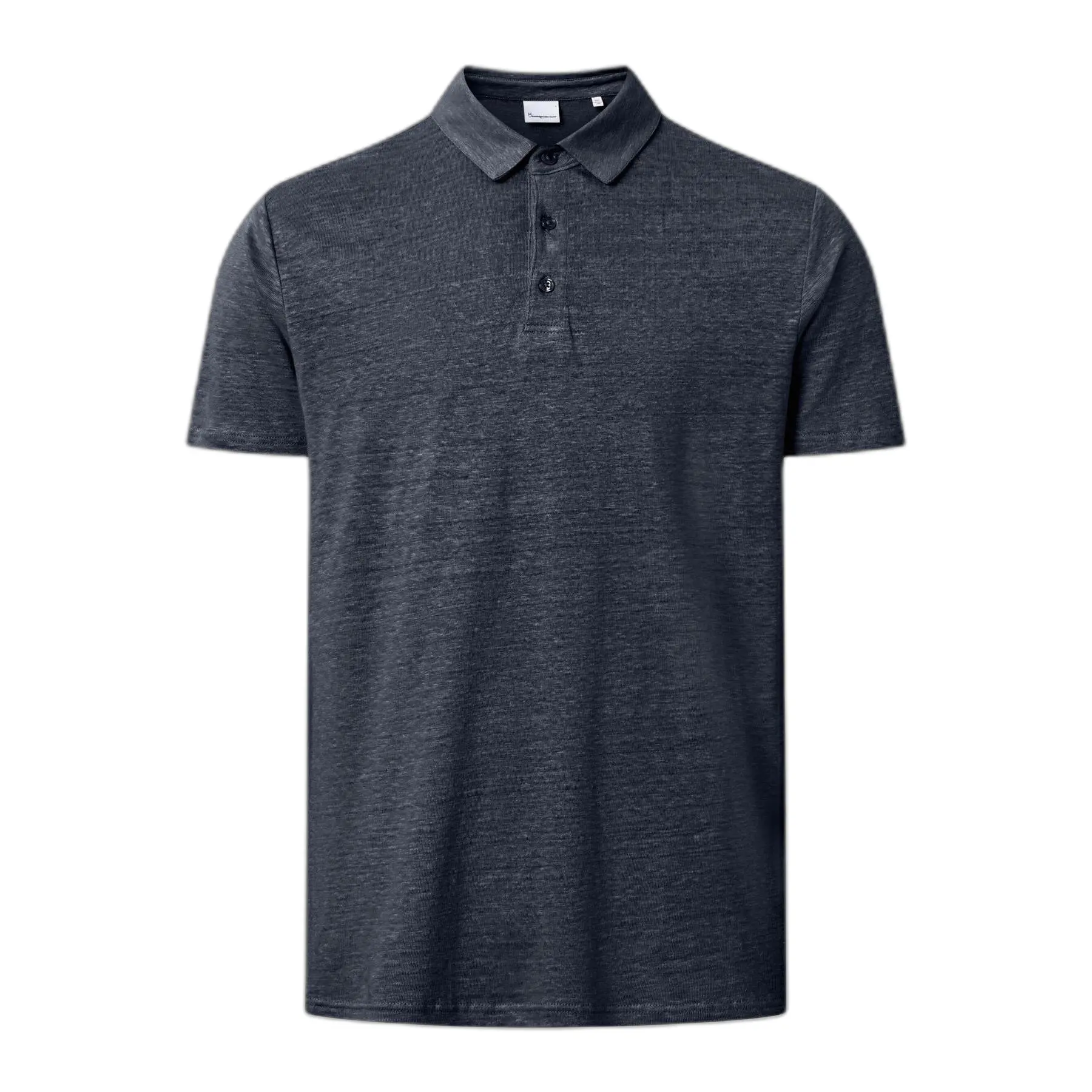 Polo in lino KnowledgeCotton Apparel