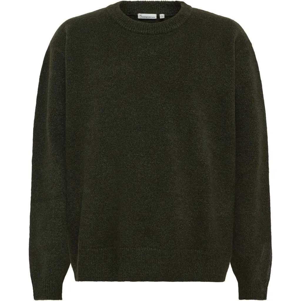 Pull in maglia soufflé KnowledgeCotton Apparel
