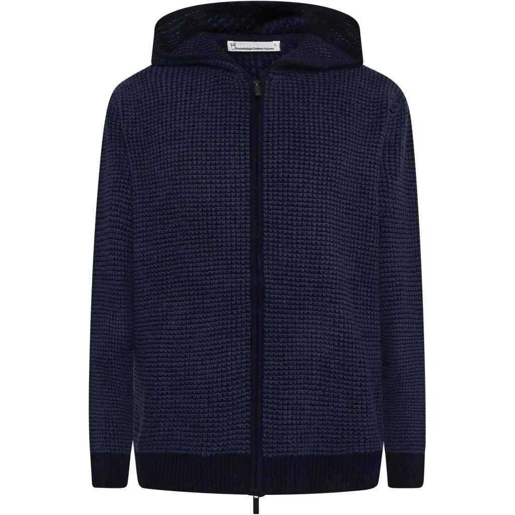 Kapuzensweatshirt mit Reißverschluss KnowledgeCotton Apparel