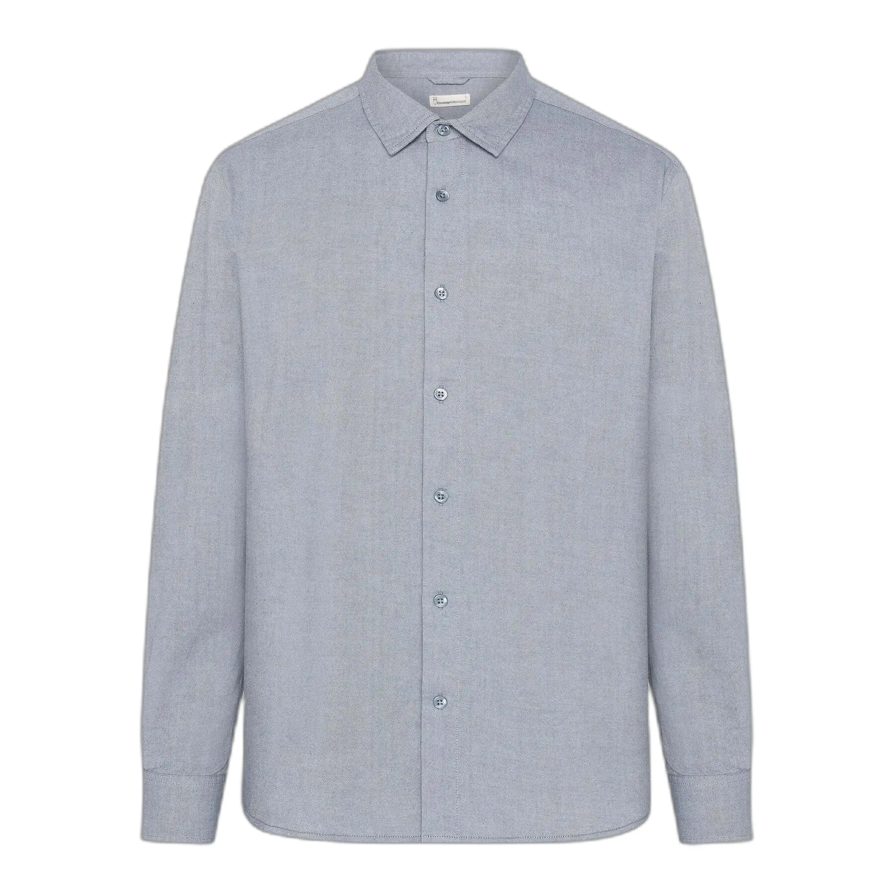 Camicia a maniche lunghe in twill leggero KnowledgeCotton Apparel