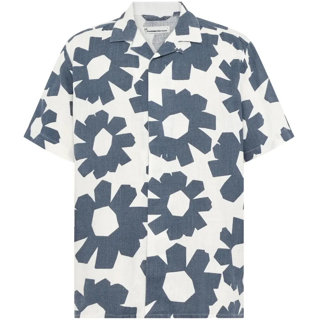 Camicia Casual in Lino KnowledgeCotton Apparel