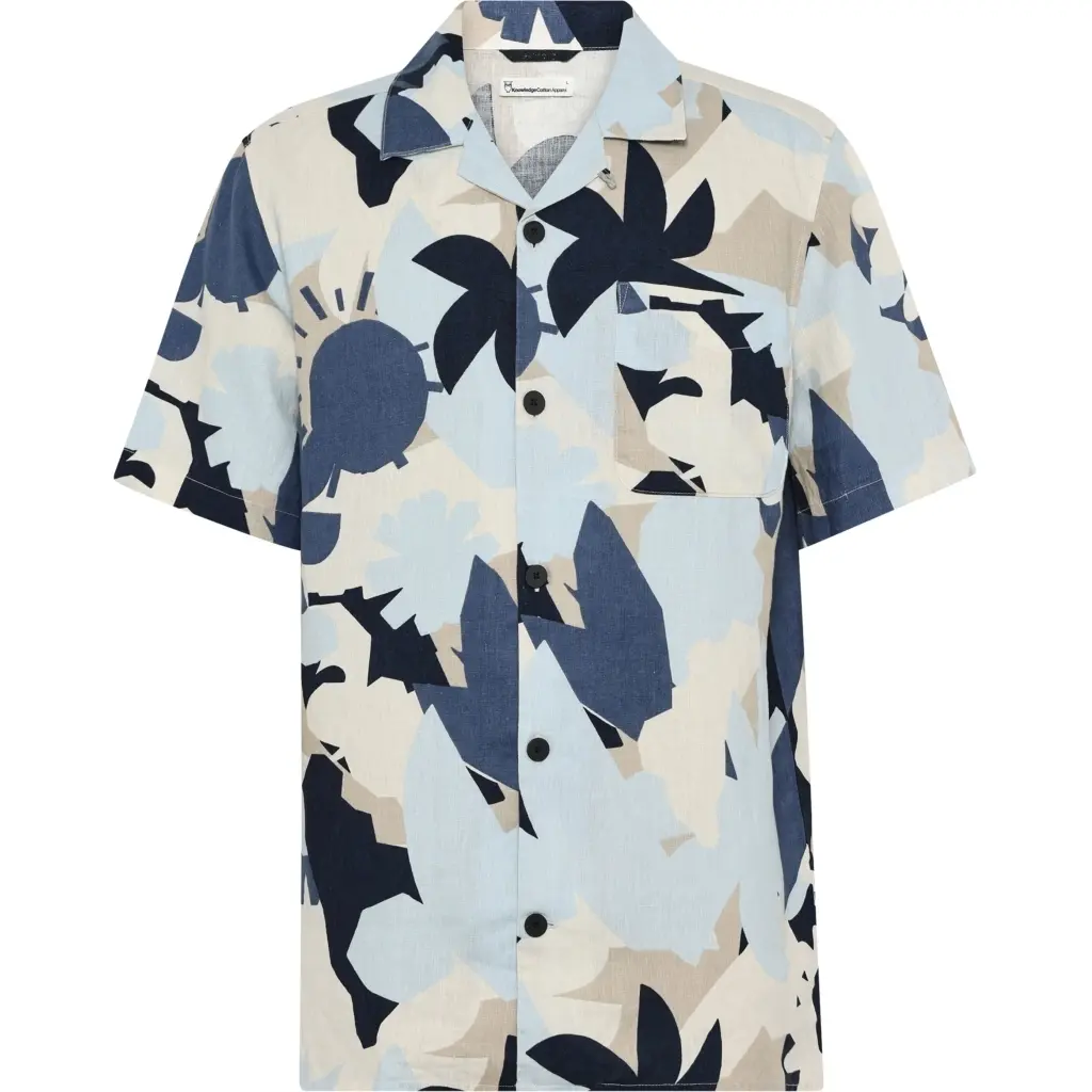Leinenhemd KnowledgeCotton Apparel