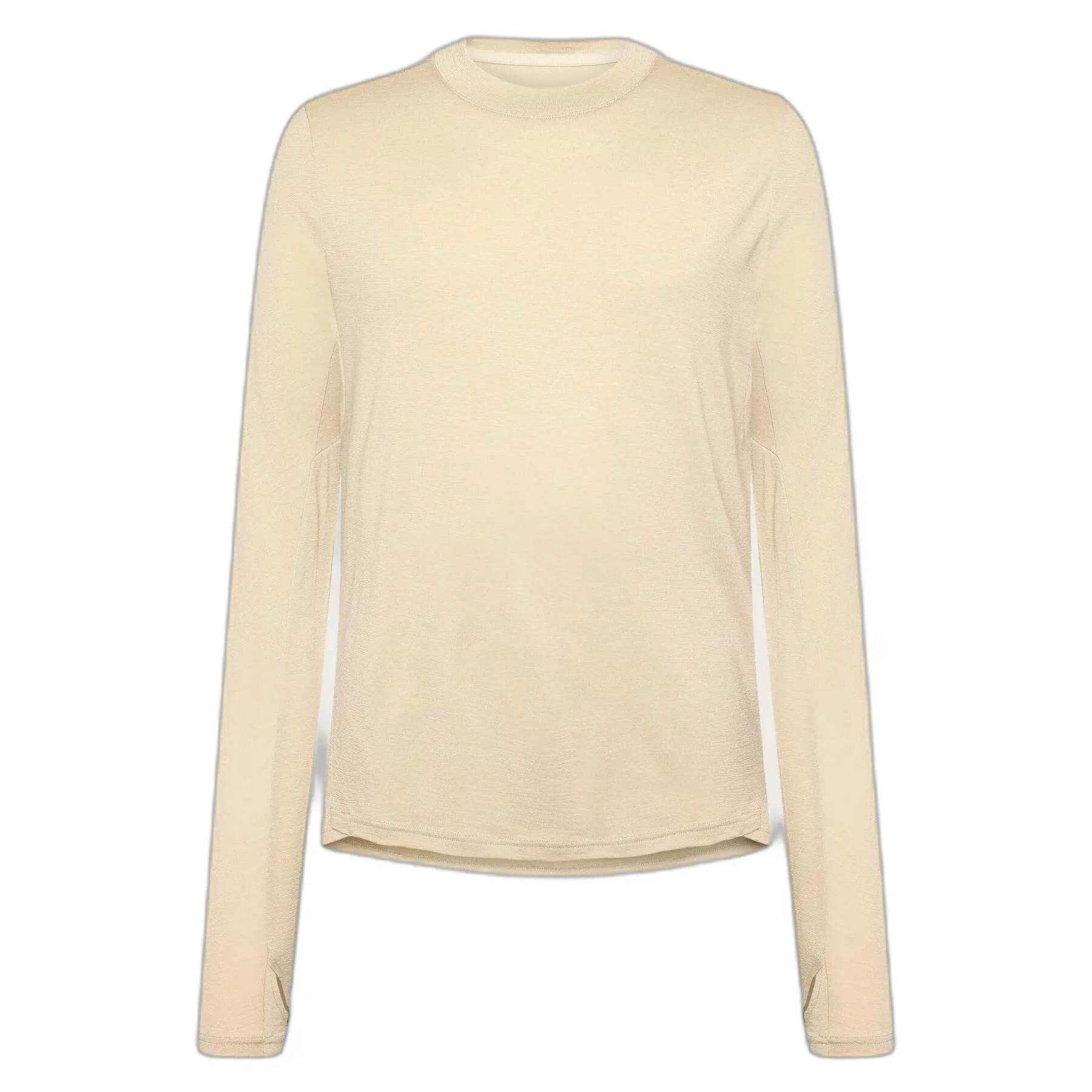 Langarmshirt aus Wolle KnowledgeCotton Apparel Dynamic