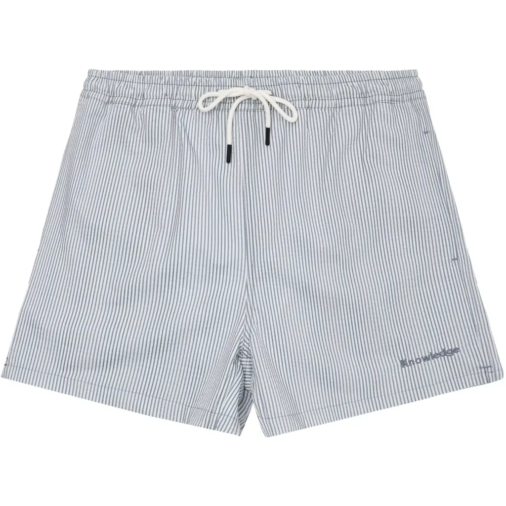 Short da bagno KnowledgeCotton Apparel Seersucker