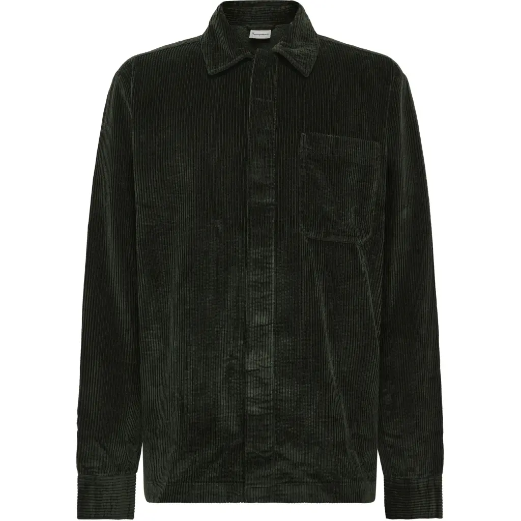 Überhemd aus Cord KnowledgeCotton Apparel