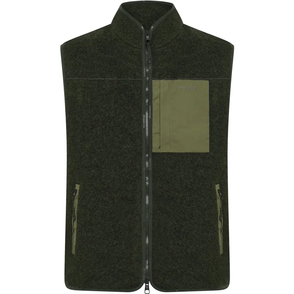 Ärmelloses Fleece KnowledgeCotton Apparel
