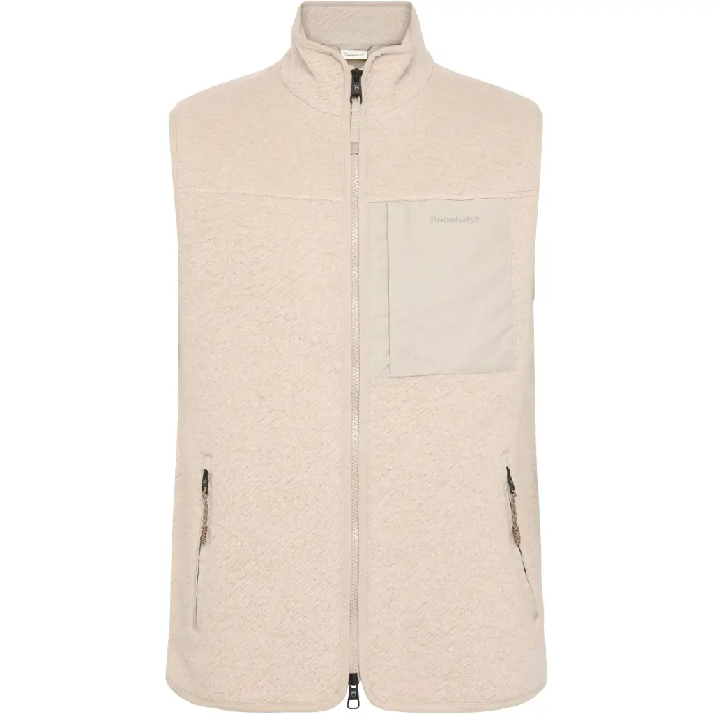 Ärmelloses Fleece KnowledgeCotton Apparel