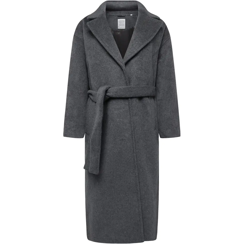 Giacca a revers in lana donna KnowledgeCotton Apparel