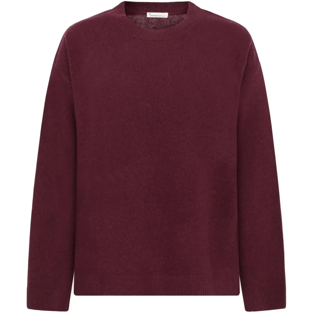 Pull aus Schafwolle Damen KnowledgeCotton Apparel