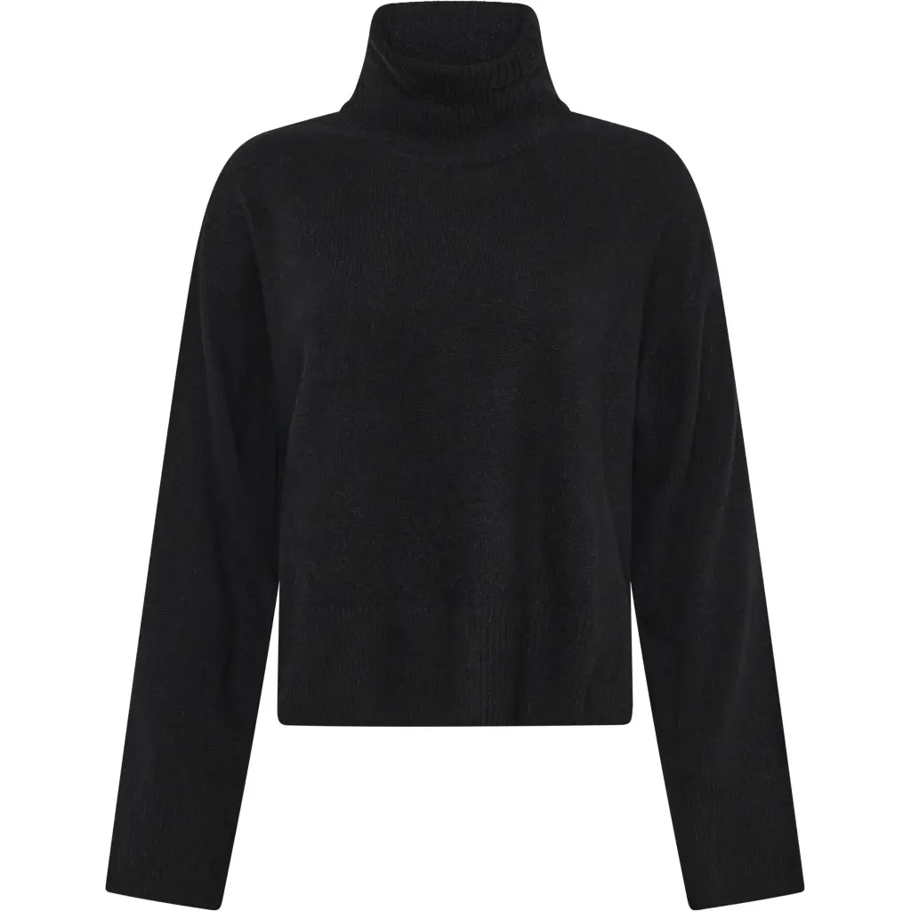 Pull col alto in lana di agnello donna KnowledgeCotton Apparel