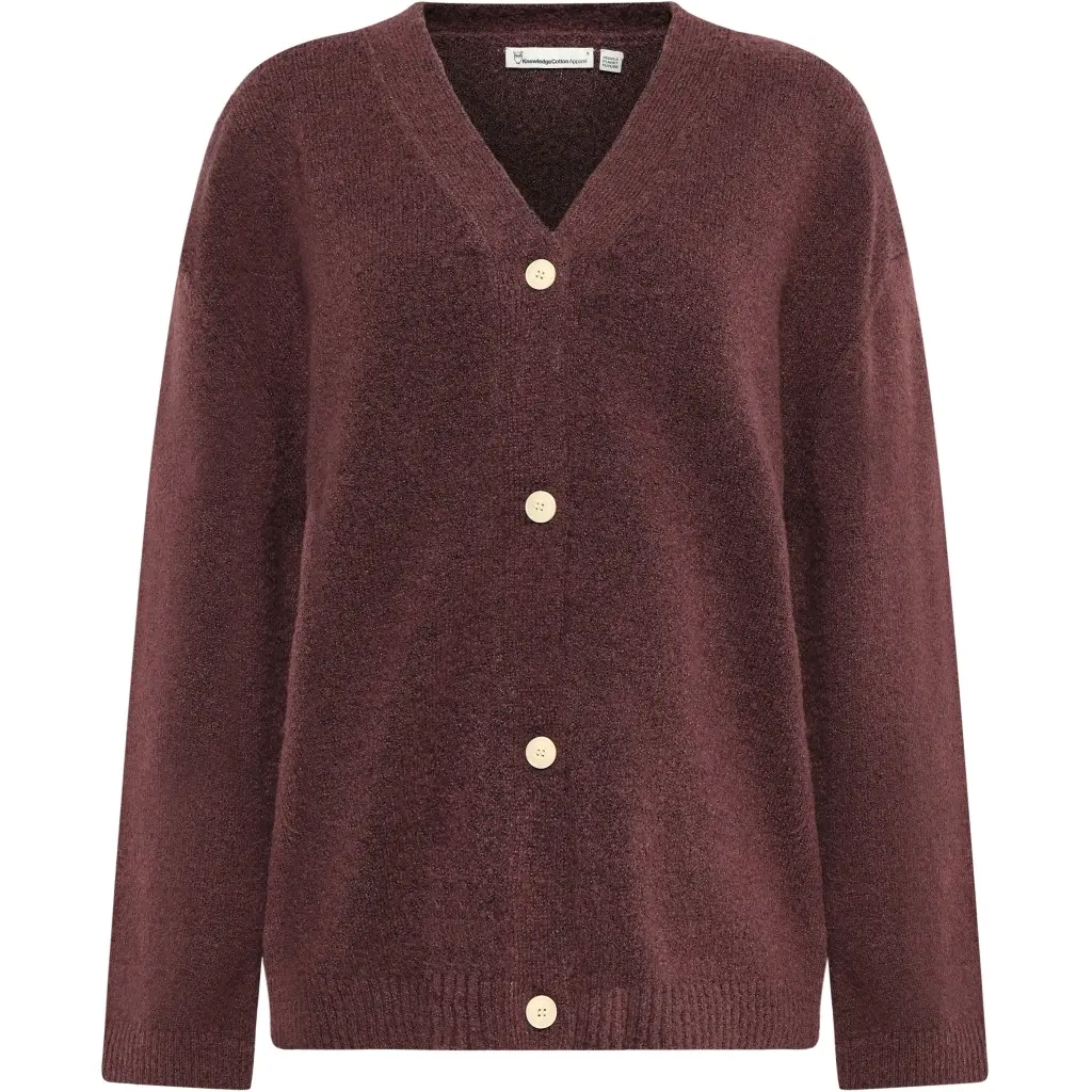 Cardigan in Lana Soffice Donna KnowledgeCotton Apparel