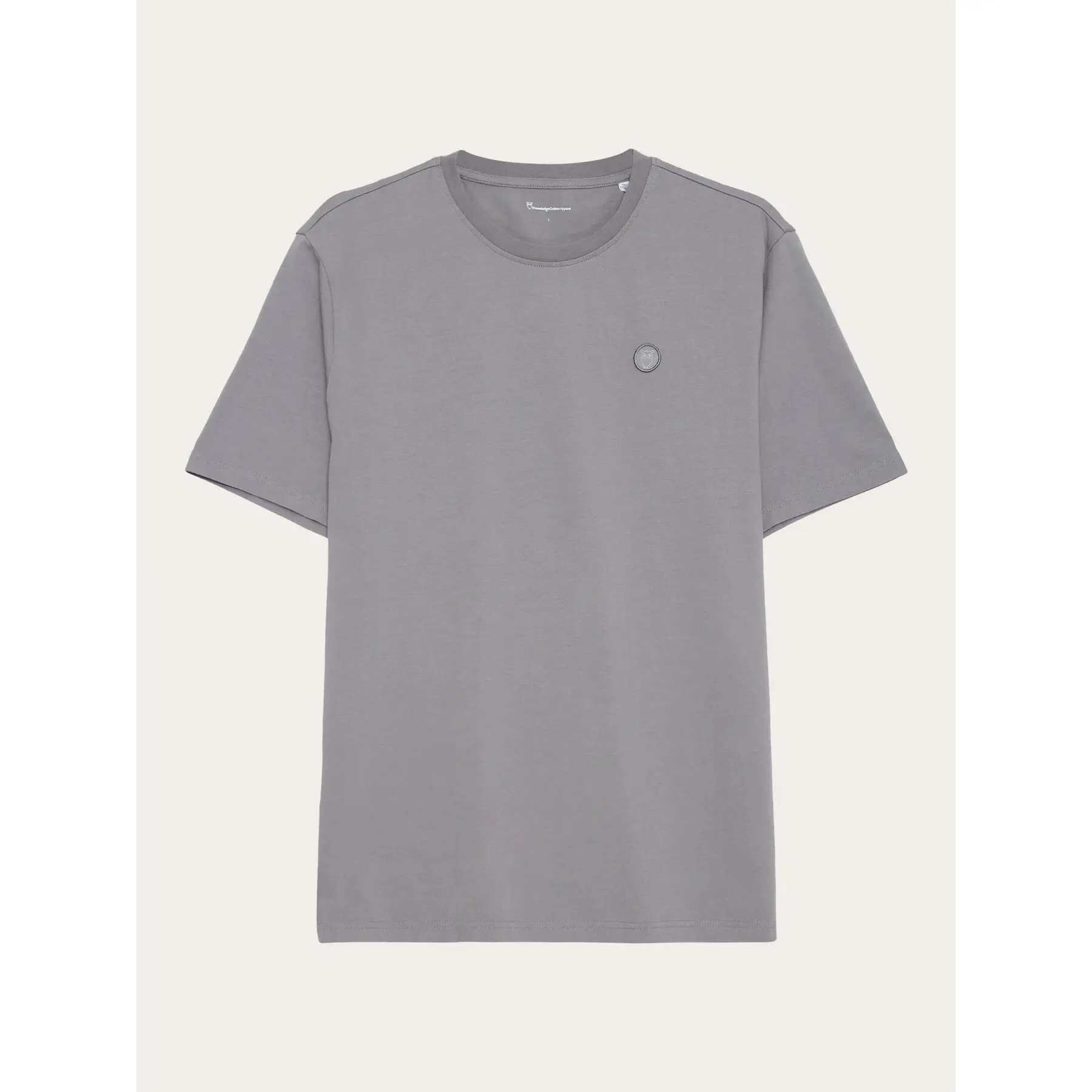 T-shirt con distintivo KnowledgeCotton Apparel Loke