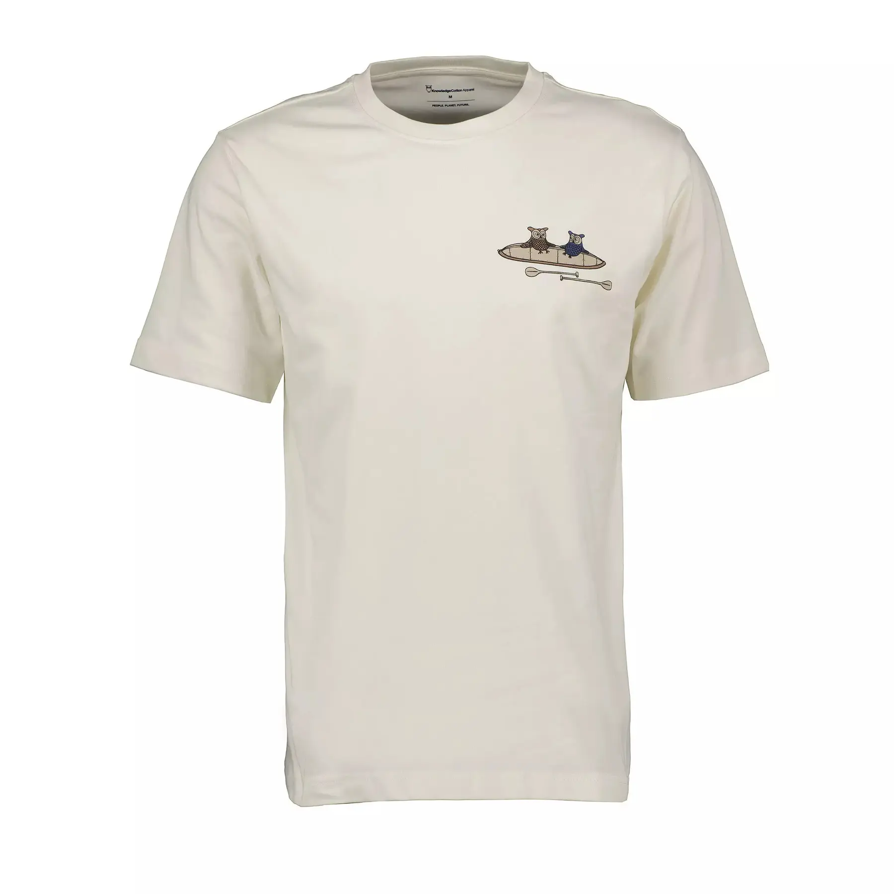Reguläres T-Shirt mit herabfallenden Schultern KnowledgeCotton Apparel