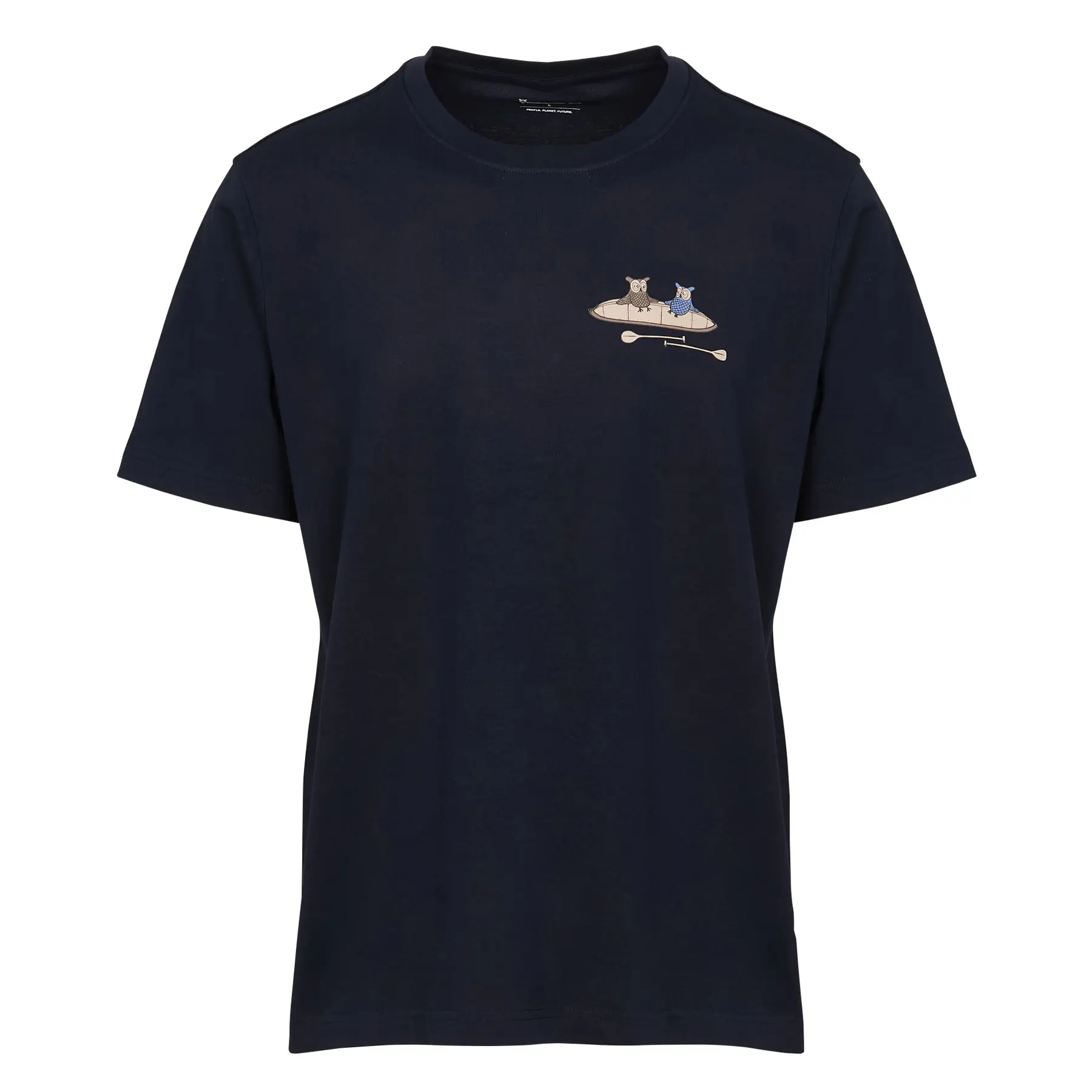 Reguläres T-Shirt mit herabfallenden Schultern KnowledgeCotton Apparel