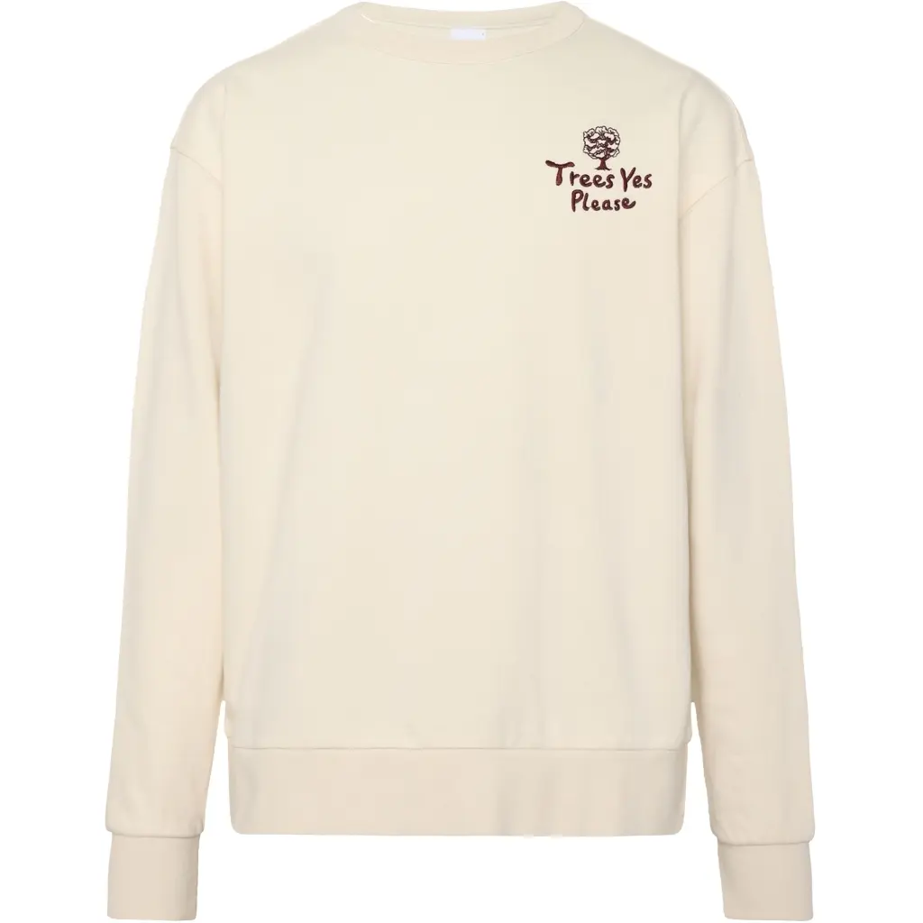 Felpa aderente KnowledgeCotton Apparel camp print