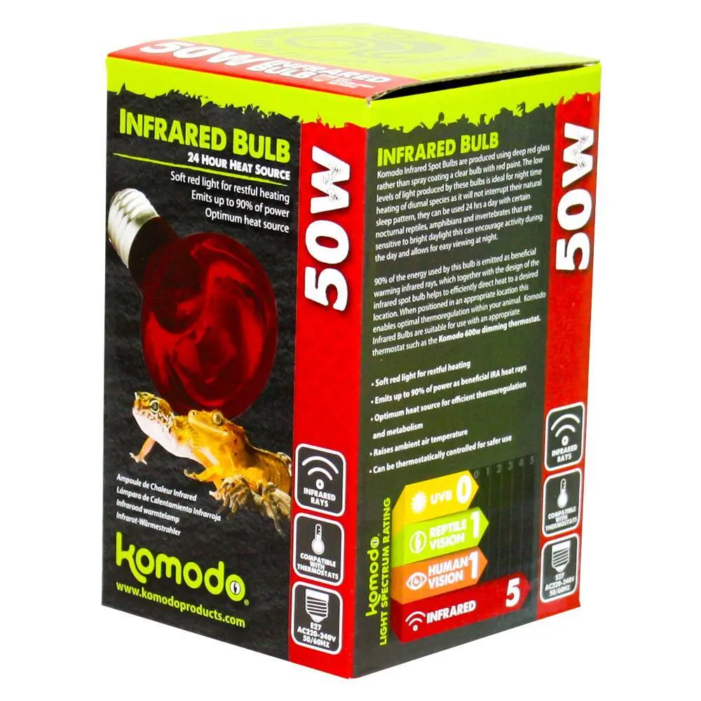 Terrarienlampe Komodo Infrared heat Lamp ES