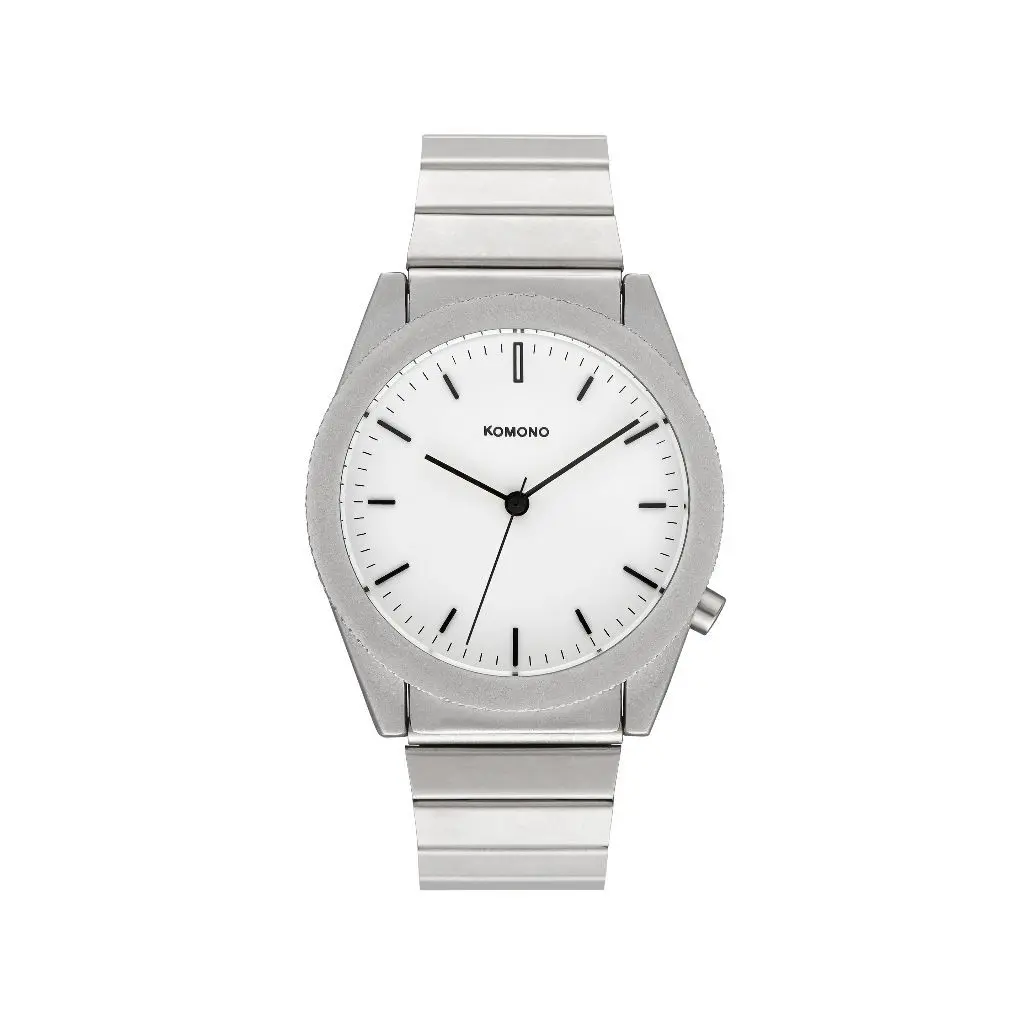 Komono Women's Silver Watch Ray Solid