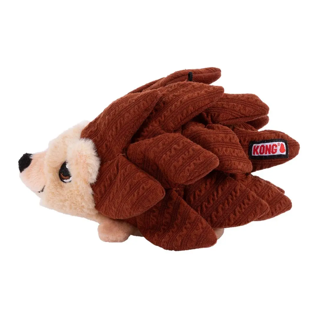 Peluche per cane riccio Kong Layerz Fourrage