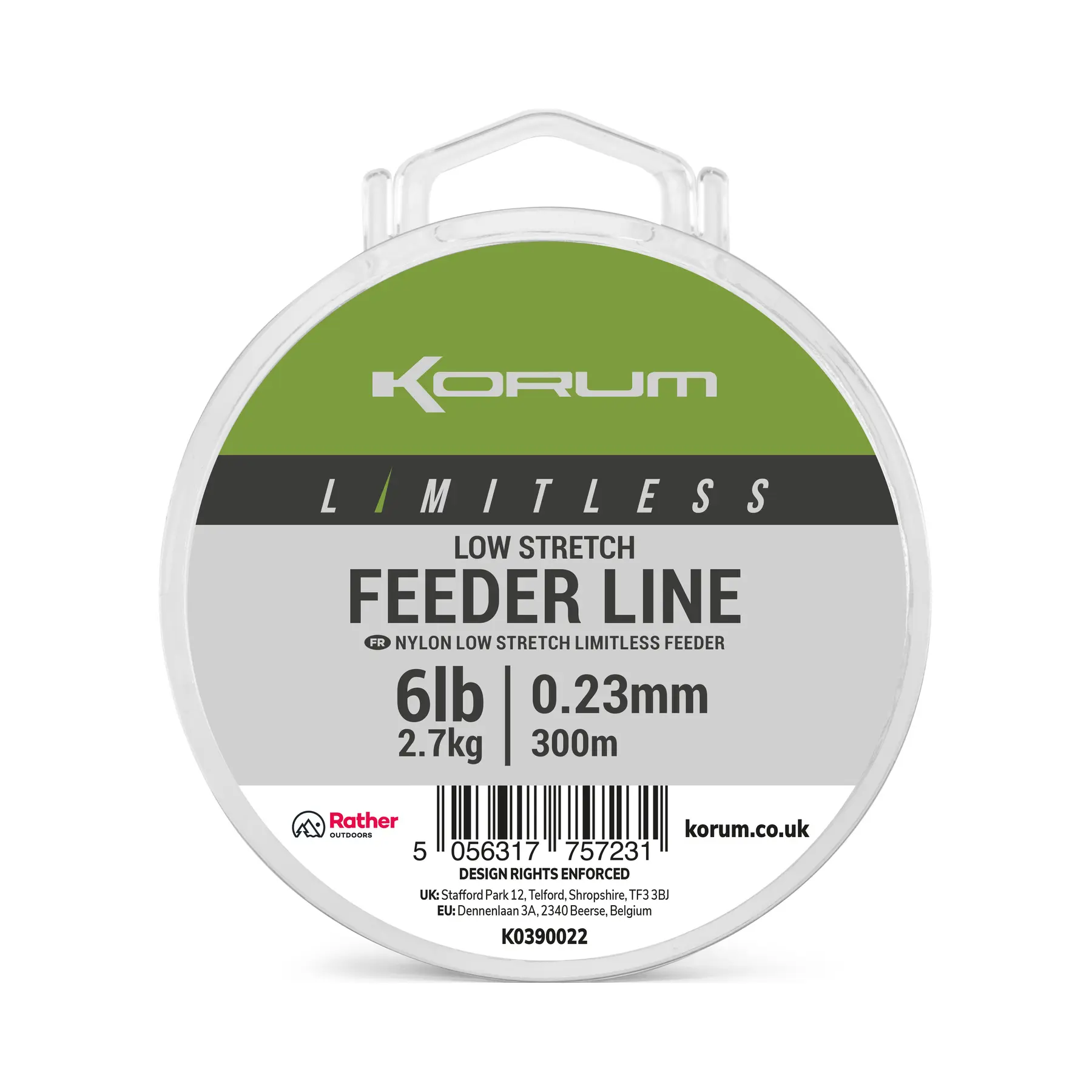 Alimentatore in nylon Korum Limitless