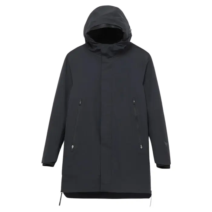 Krakatau Unisex Black Waterproof Jacket Qm481