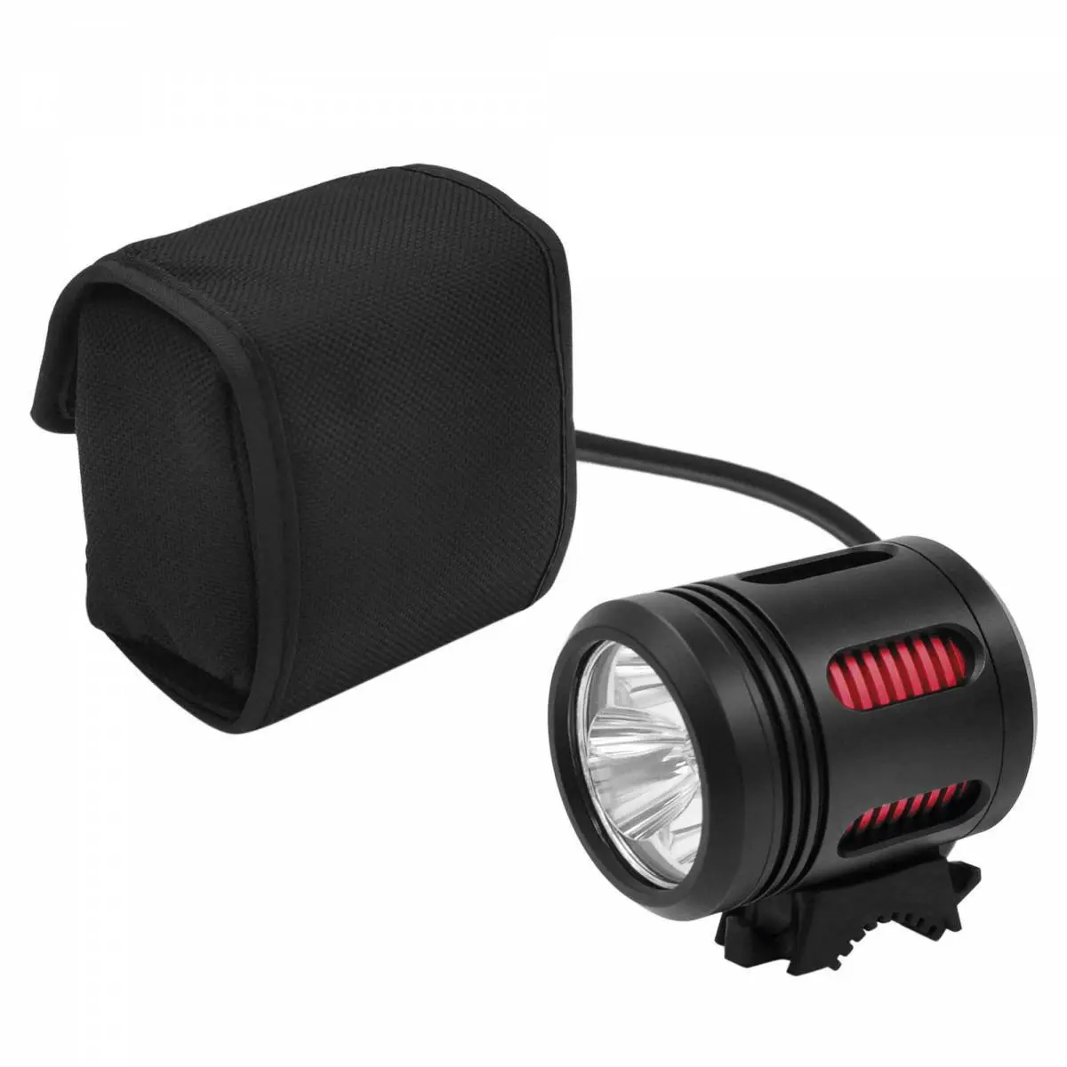 Stuurverlichting 18650 6600mah batterij (2/6 u.) Krayton 3Cree XML-U2 3000 lumens
