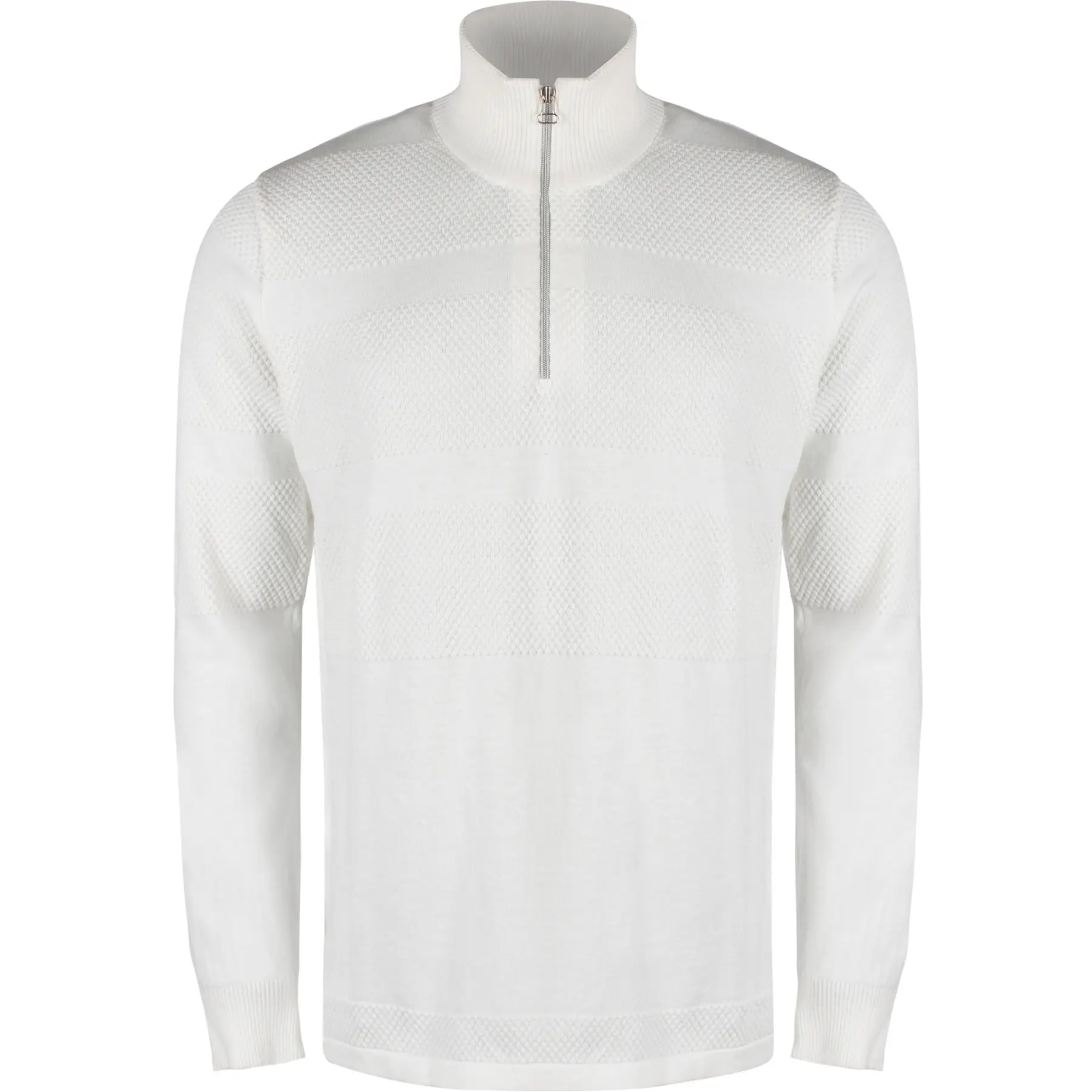 Felpa 1/2 zip in cotone Kronstadt Hannes