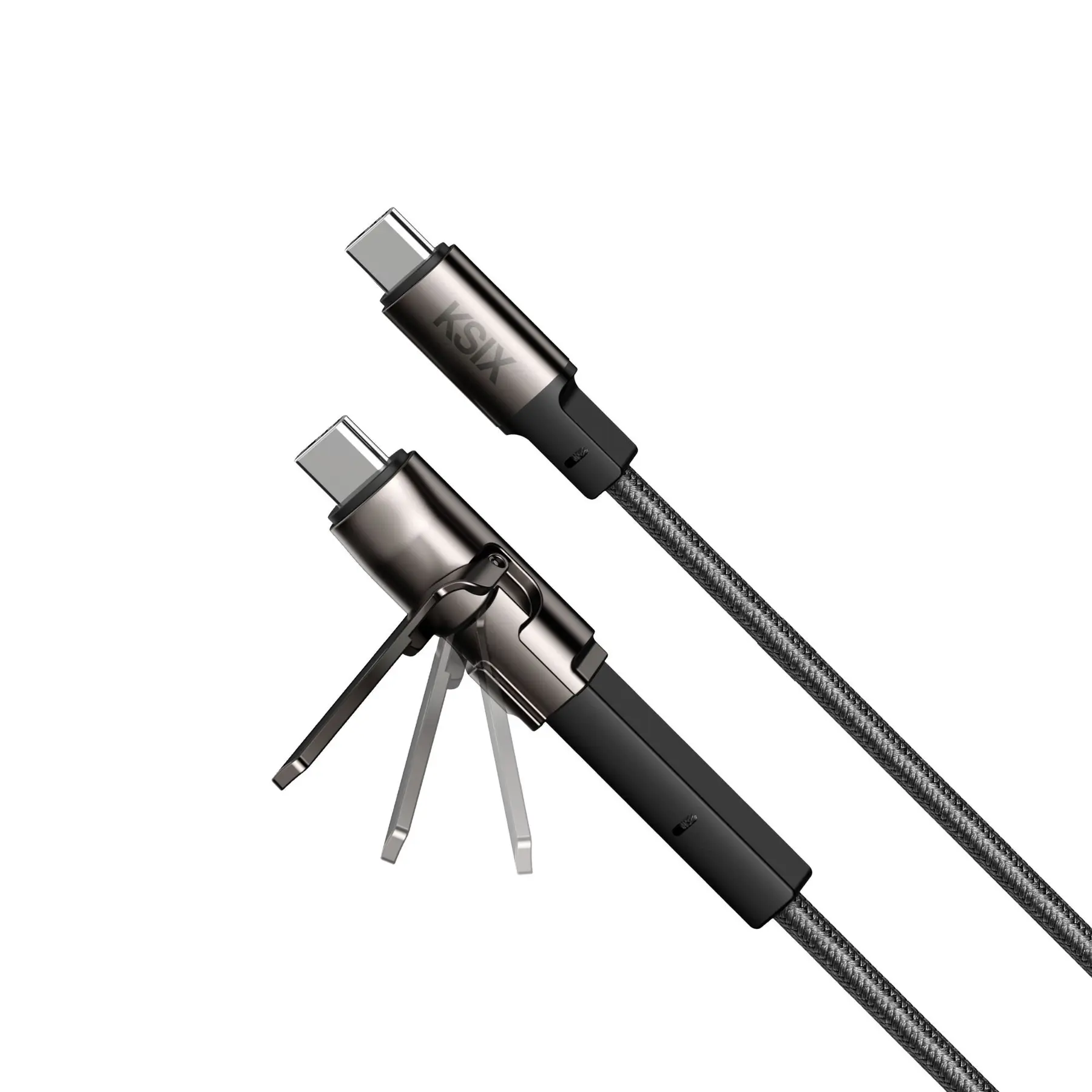 USB-C/USB-C Kabel Ksix Power delivery