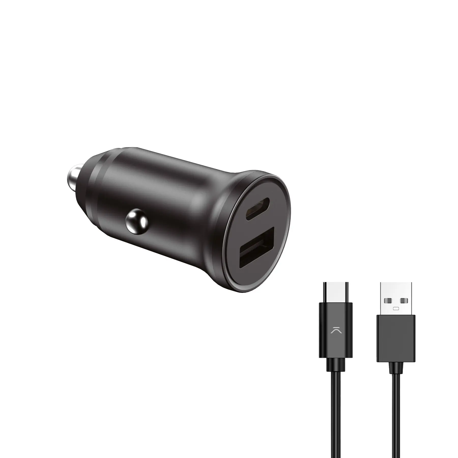 Ksix Noir Bxcrc20w Chargeur D'appareils Mobiles Smartphone Allume-Cigare Charge Rapide Auto - Neuf - Image 4