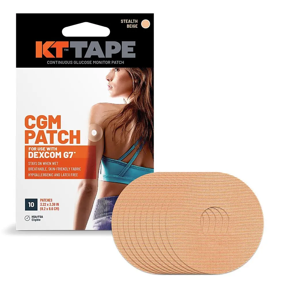 Soin froid KT Tape Dexcom CGM