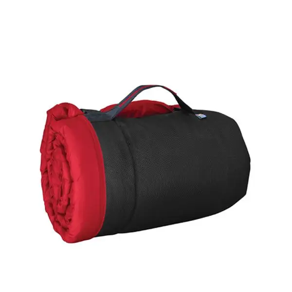 Kurgo Loft Wander Travel Dog Bed - Barn/Chili Red - Large
